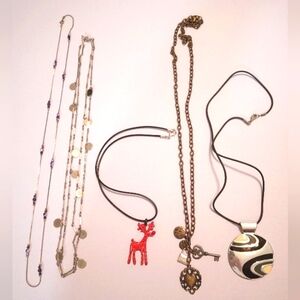 #23     5 Piece Necklace Bundle